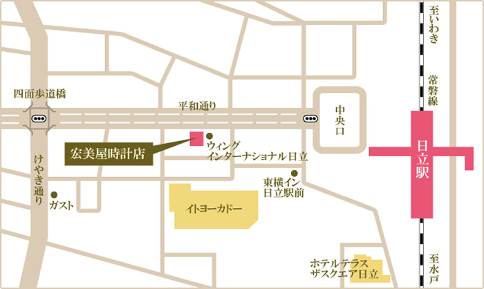 アクセスマップ